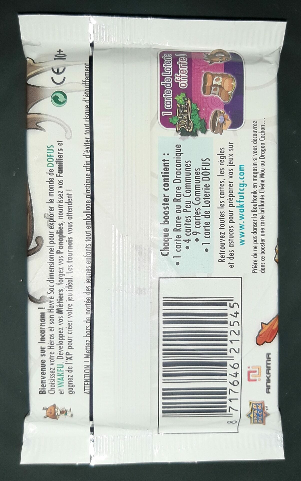 2 Boosters Incarnam - Wakfu TCG