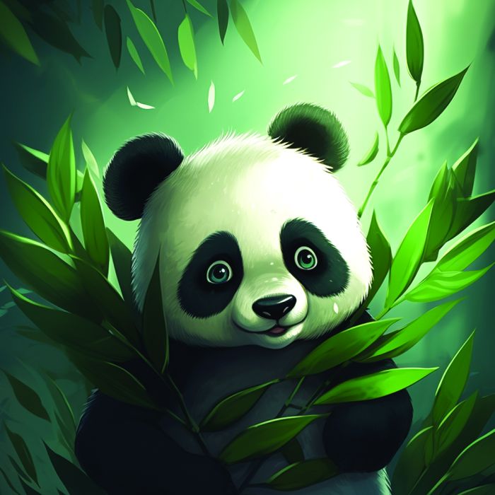 Piste à dés - Panda