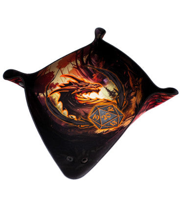 Piste à dés - Red Dragon  Brillant Dans Le Noir