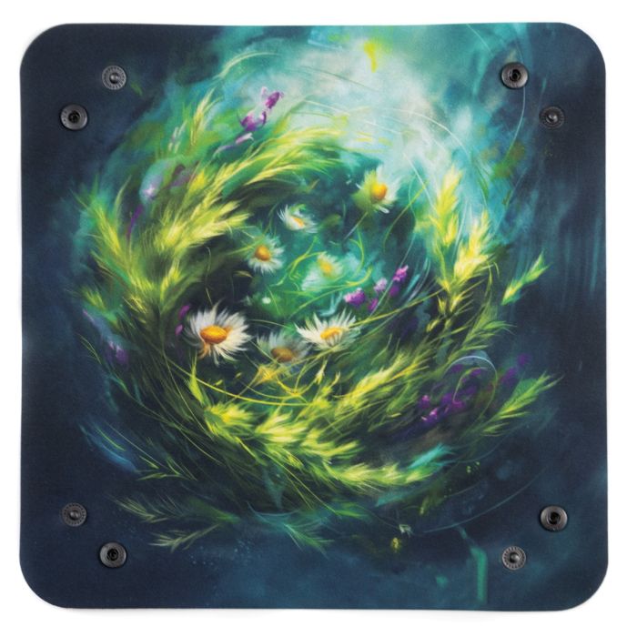 Piste à dés - Couronne Florale