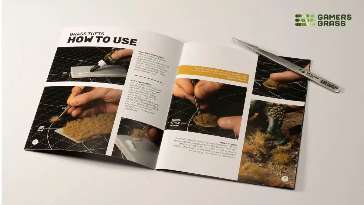 Kit  de démarrage - Touffes d'herbe Dry - Gamer's Grass (EN)