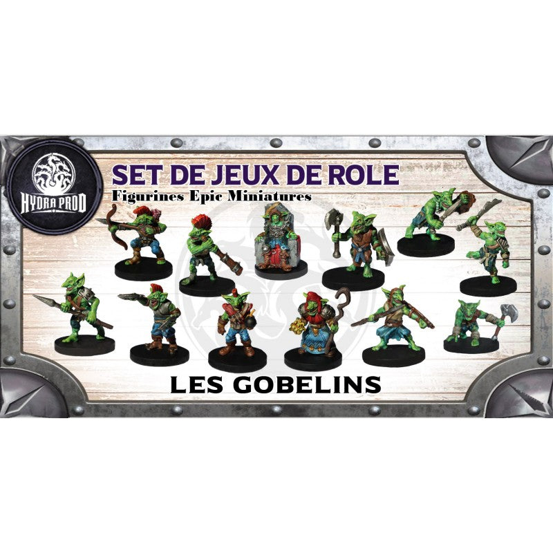 Figurines JdR à peindre - Les Gobelins