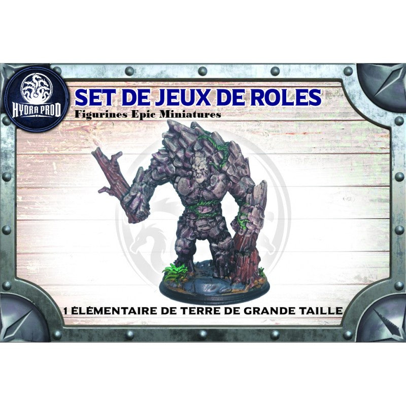 Figurines JdR à peindre - Elementaire de Terre (grande taille)