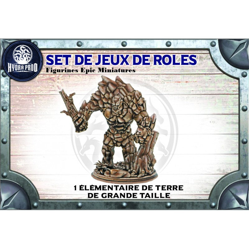 Figurines JdR à peindre - Elementaire de Terre (grande taille)