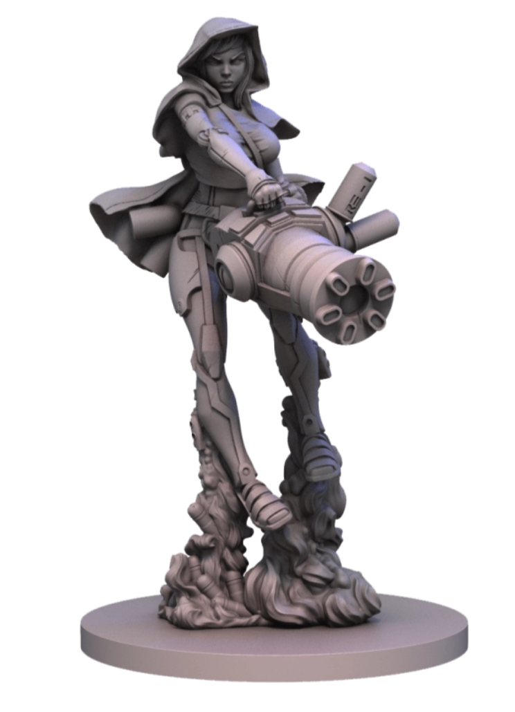 6 figurines Twisted Fables à peindre - Box 1