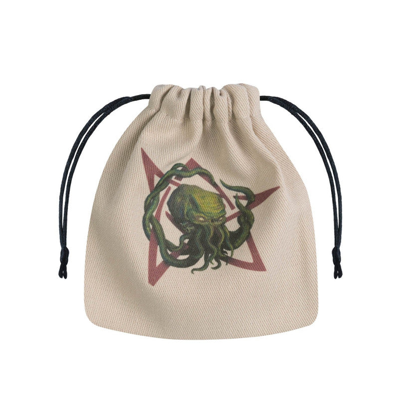 Pochette à dés: motif "L'appel de Cthulhu" (BCTH103)