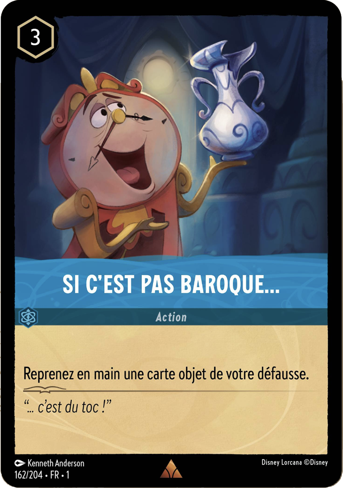 Si ce nest pas baroque 162/204 - Lorcana S1 FR