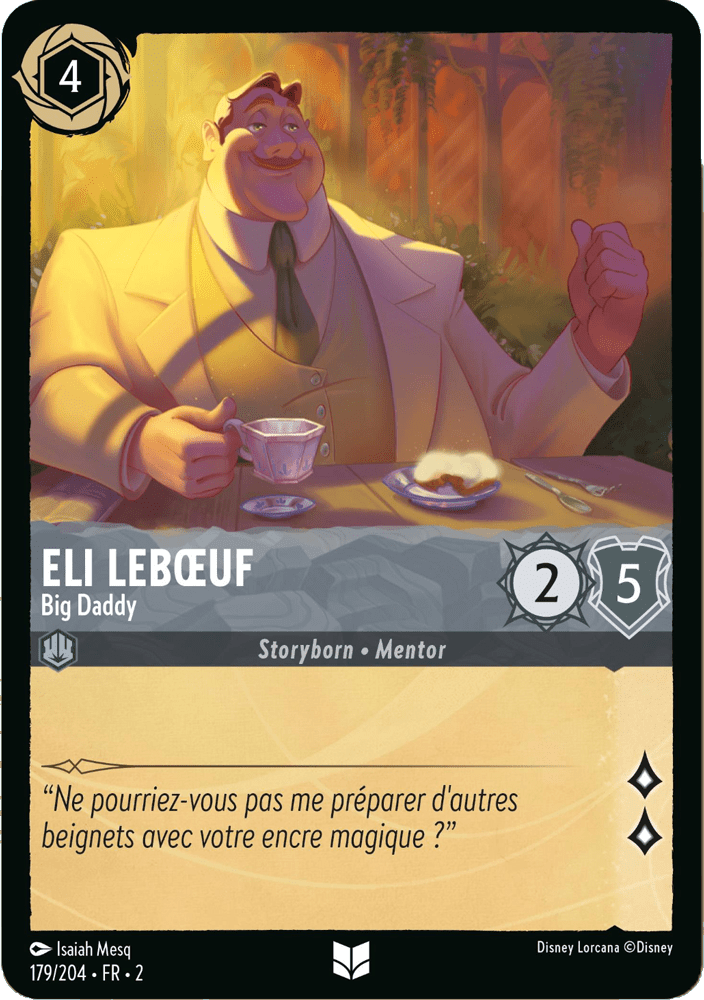 Éli Lebuf - Big Daddy 179/204 - Lorcana S2 FR