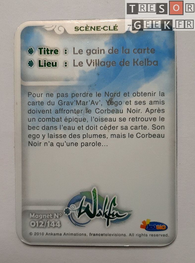 Magnet Wakfu #12: Le gain de la carte (épisode 3) - lenticulaire