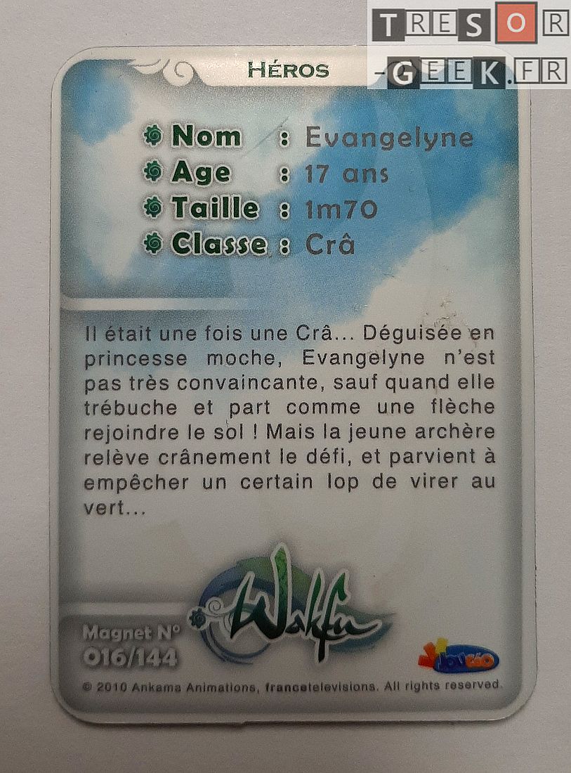 Magnet Wakfu #16: Evangelyne (épisode 4)