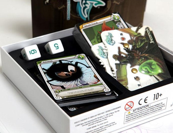 Coffret de cartes Wakfu Incarnam pour 2 joueurs Crâ et Féca