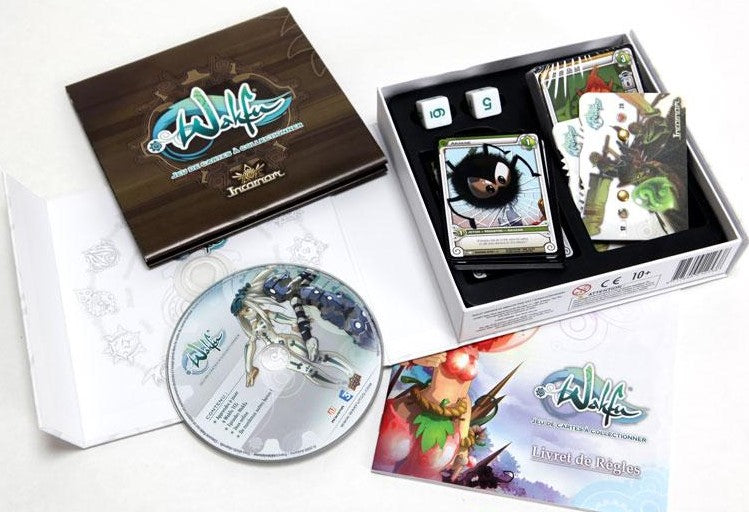 Coffret de cartes Wakfu Incarnam pour 2 joueurs Crâ et Féca