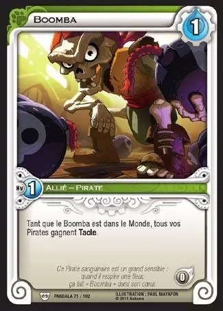 Boomba Carte Wakfu Pandala 1 Tresor Geek Fr