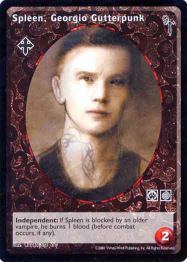 Spleen, Georgio Gutterpunk [FN set] - VTES CCG