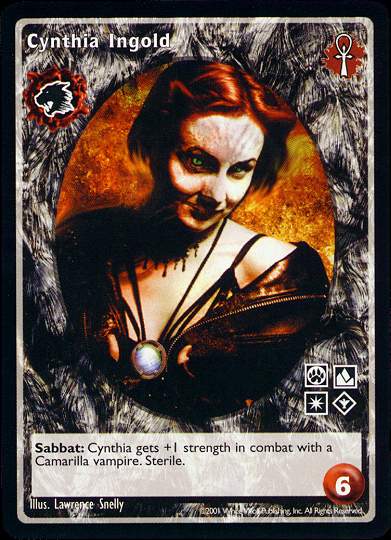Cynthia Ingold [BL set] - VTES CCG