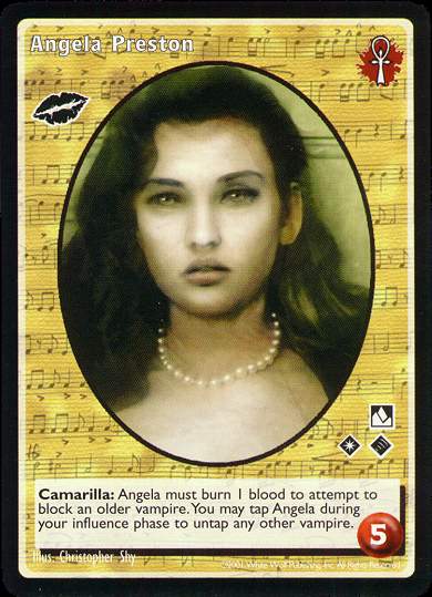 Angela Preston [BL set] - VTES CCG