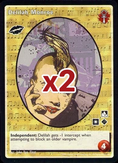 Delilah Monroe [BL set] - VTES CCG