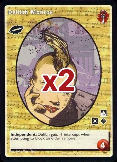 Delilah Monroe [BL set] - VTES CCG