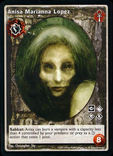 Anisa Marianna Lopez [BL set] - VTES CCG
