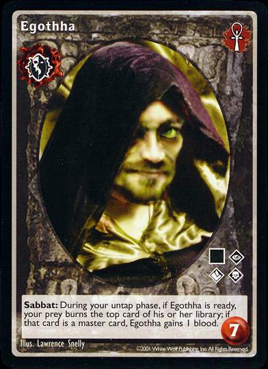 Egothha [BL set] - VTES CCG