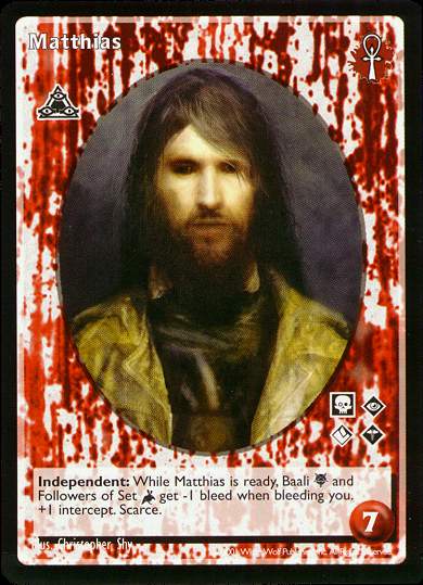 Matthias [BL set] - VTES CCG