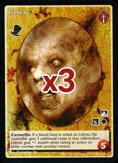 Lithrac [BL set] - VTES CCG