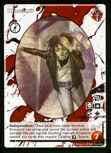 Krassimir [BL set] - VTES CCG