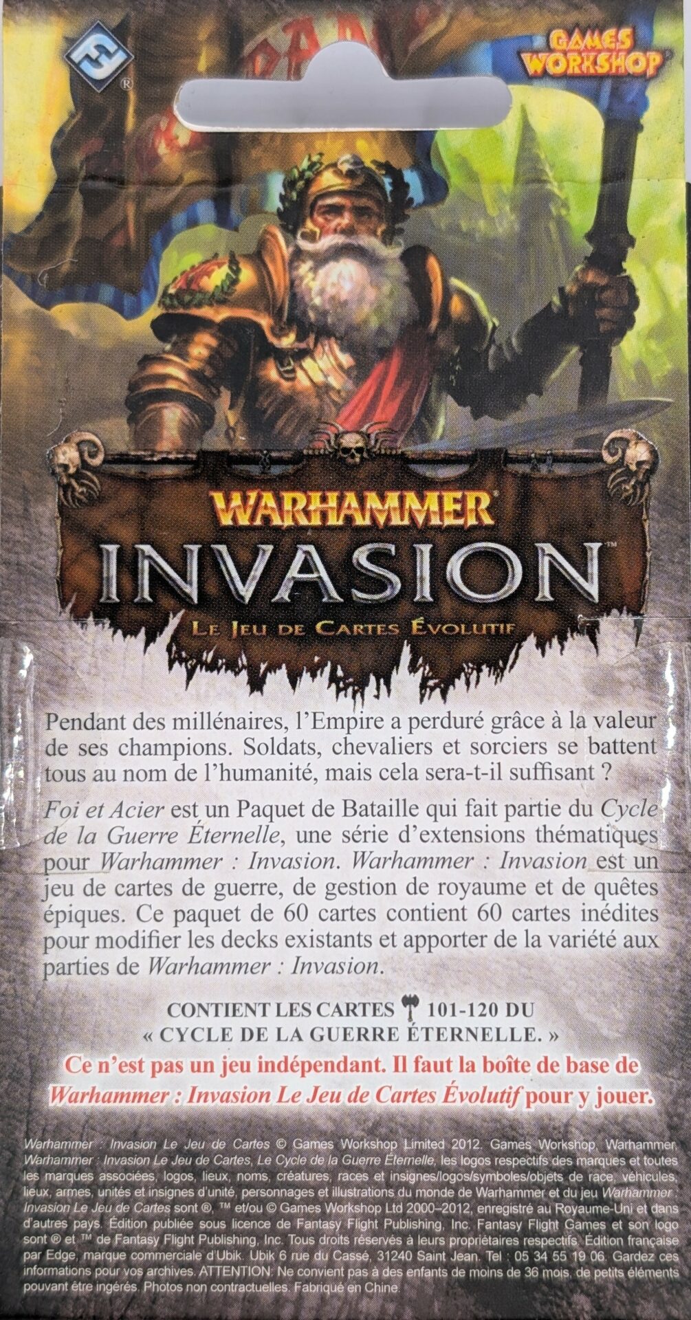 Foi et Acier [Warhammer Invasion]