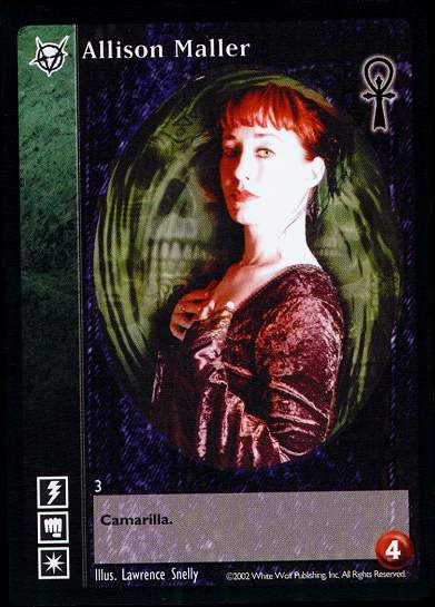 Allison Maller [CE set] - VTES CCG