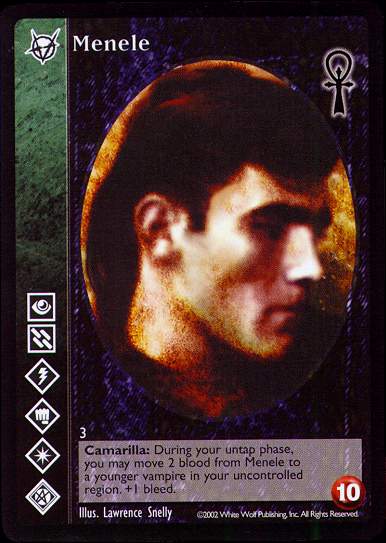 Menele [CE set] - VTES CCG
