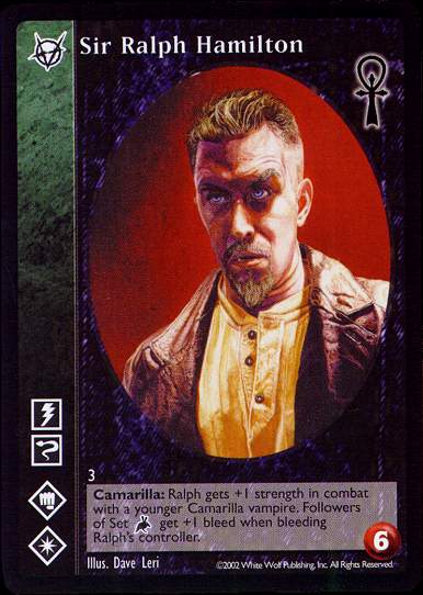 Sir Ralph Hamilton [CE set] - VTES CCG