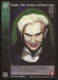 Vasilis, The Traitor of Don Cruez [CE set] - VTES CCG