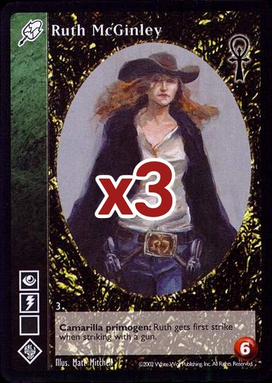 Ruth McGinley [CE set] - VTES CCG