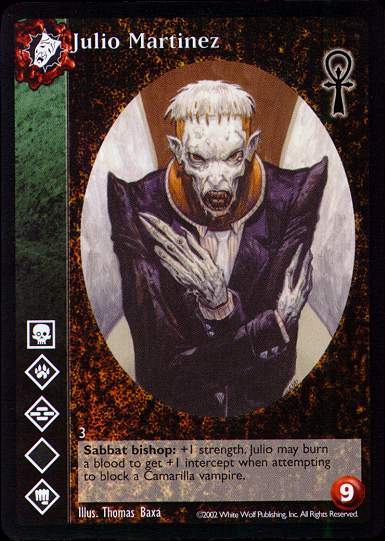 Julio Martinez [CE set] - VTES CCG