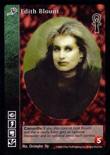 Edith Blount [CE set] - VTES CCG