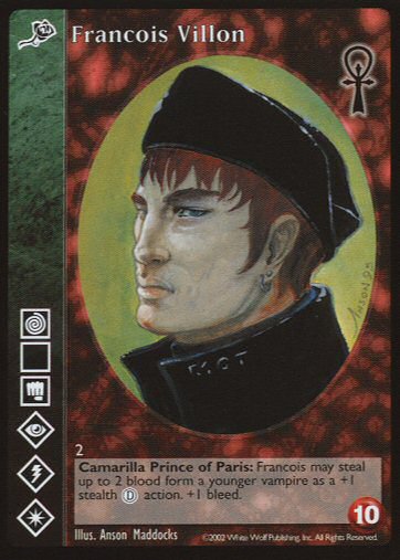 François Villon [CE set] - VTES CCG