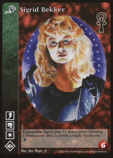 Sigrid Bekker [CE set] - VTES CCG