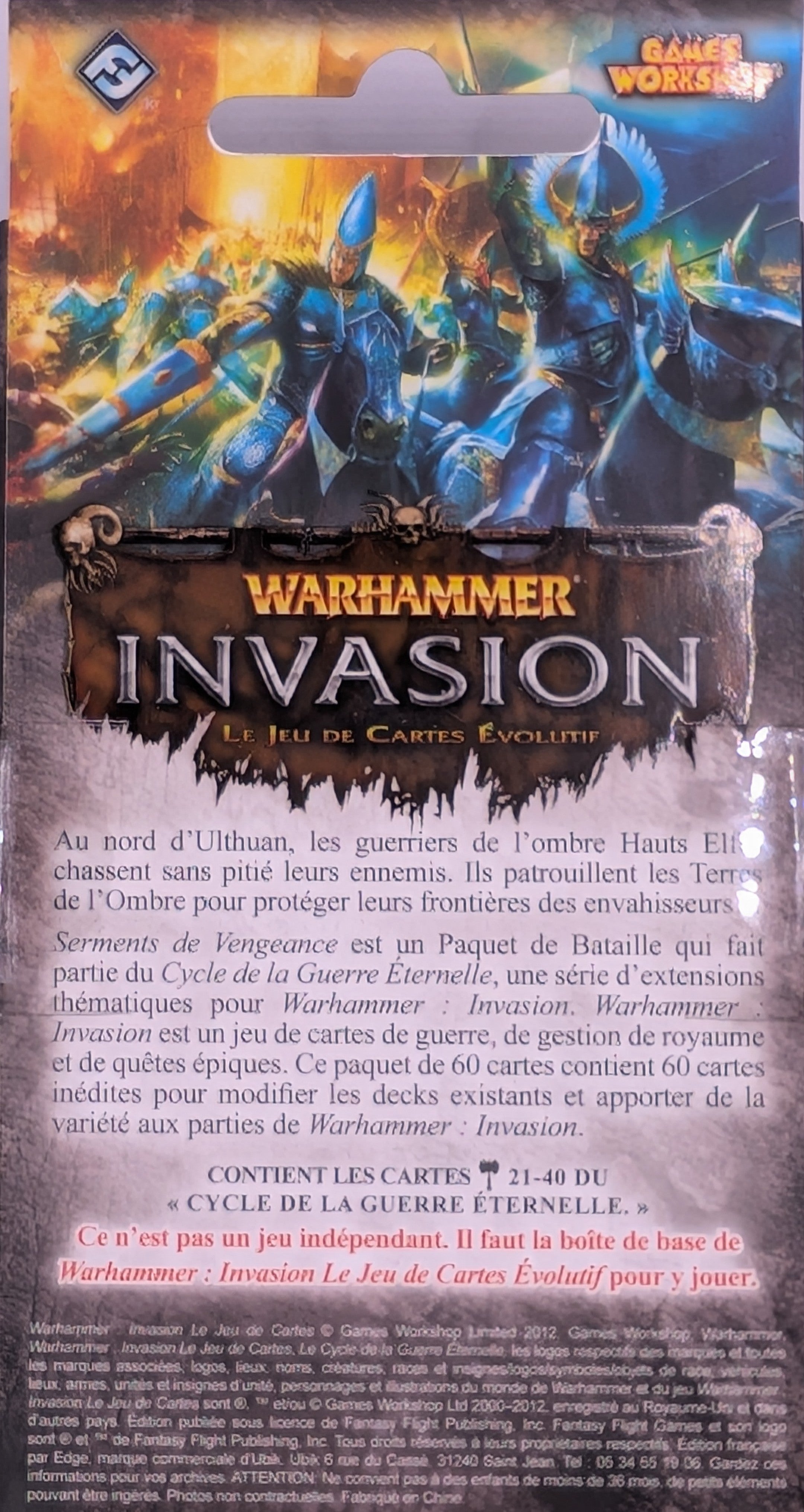 Serments de Vengeance [Warhammer Invasion]