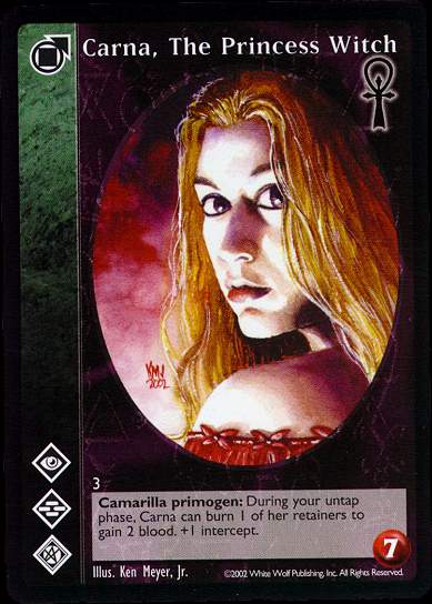 Carna, The Princess Witch [CE set] - VTES CCG