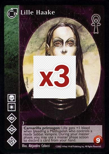 Lille Haake [CE set] - VTES CCG