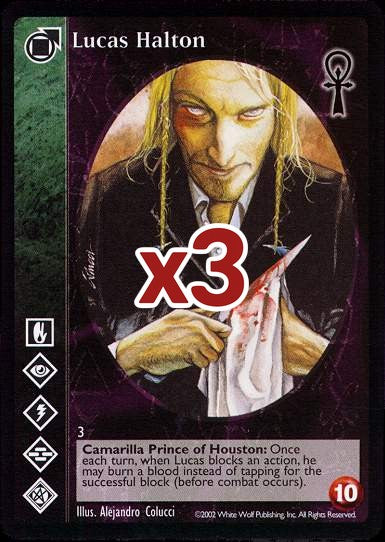 Lucas Halton [CE set] - VTES CCG