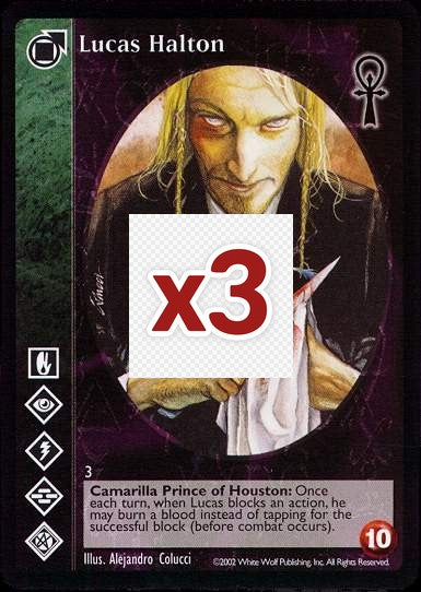 Lucas Halton [CE set] - VTES CCG