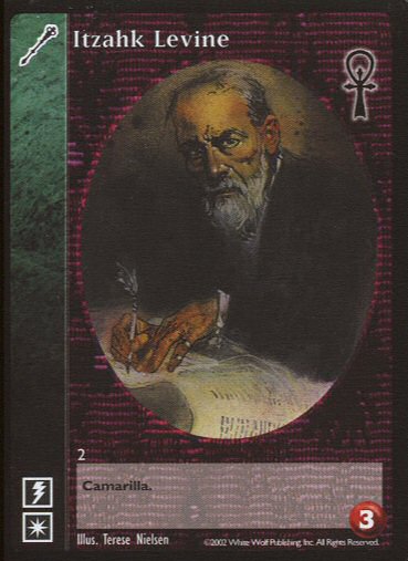 Itzahk Levine [CE set] - VTES CCG