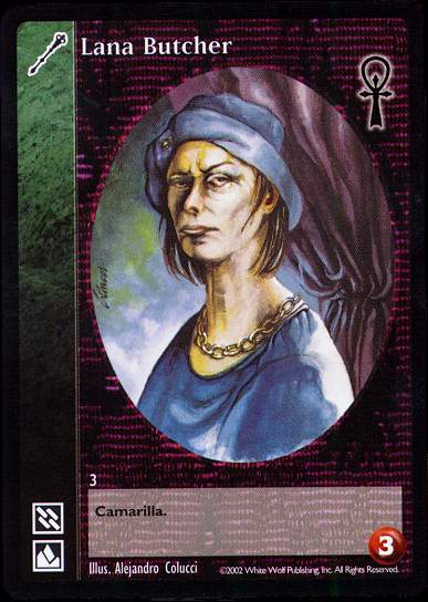 Lana Butcher [CE set] - VTES CCG