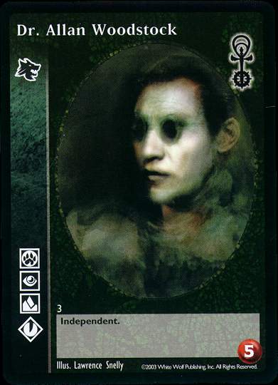 Dr. Allan Woodstock [Anarchs set] - VTES CCG