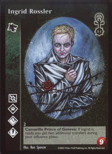Ingrid Rossler [Anarchs set] - VTES CCG