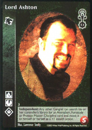 Lord Ashton [Anarchs set] - VTES CCG
