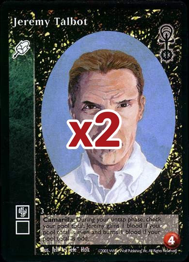 Jeremy Talbot [Anarchs set] - VTES CCG