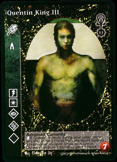 Quentin King III [Anarchs set] - VTES CCG