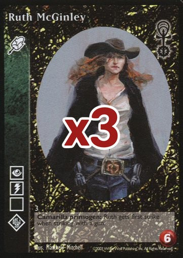 Ruth McGinley [Anarchs set] - VTES CCG